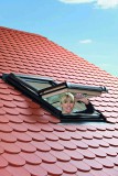 Střecha - Střešní okno Roto Designo WDF R45 H N WD dřevěné